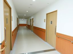 清潔な廊下の様子