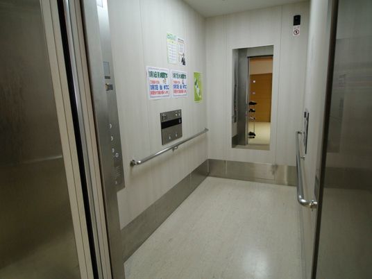 エレベーターホールの様子