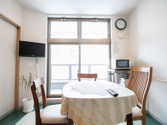 居室の明るい一角