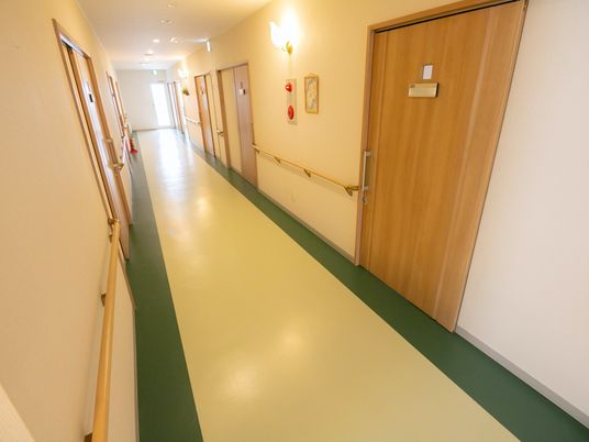 清潔感のある廊下