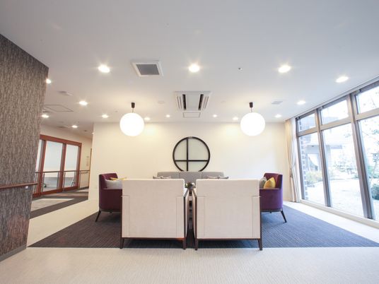 共有スペースの快適な居室