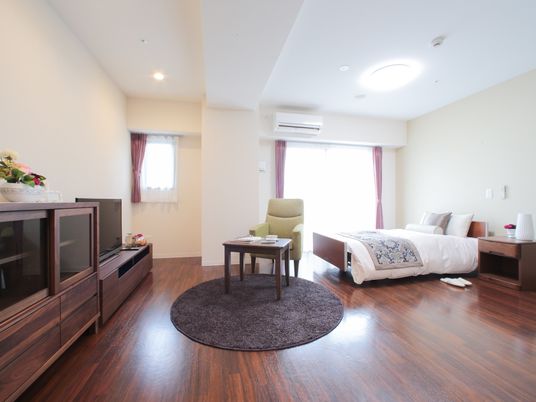 明るく清潔な居室