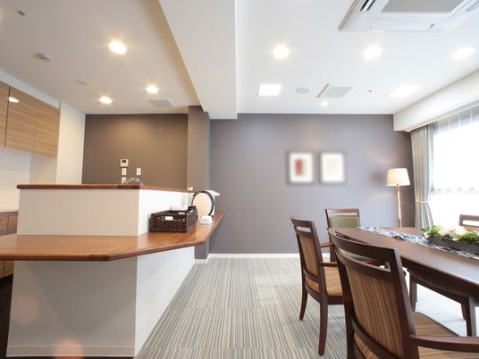 快適な空間のフロント