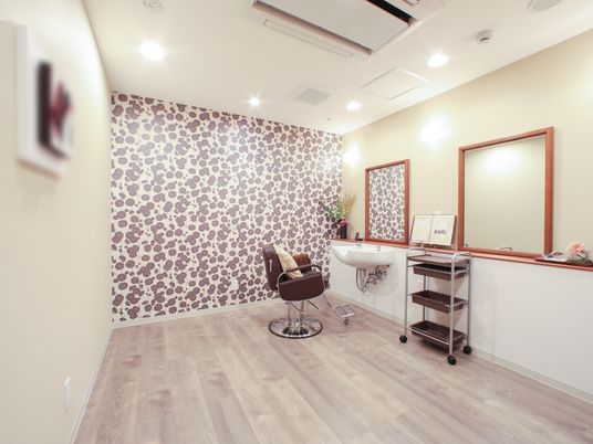 明るい理美容室