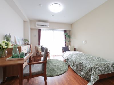 ゆったり居室の一角