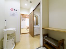 清潔な洋室の一角
