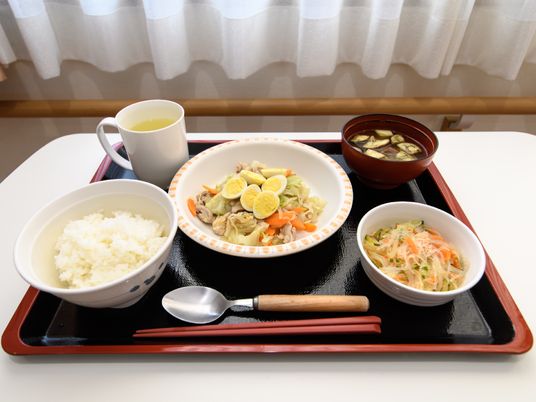 栄養バランスの取れた食事