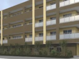 モダンな建物の外観