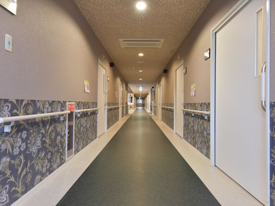 清潔感のある廊下