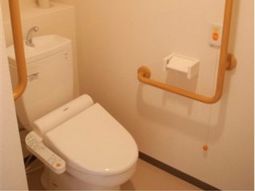 清潔なトイレの設備