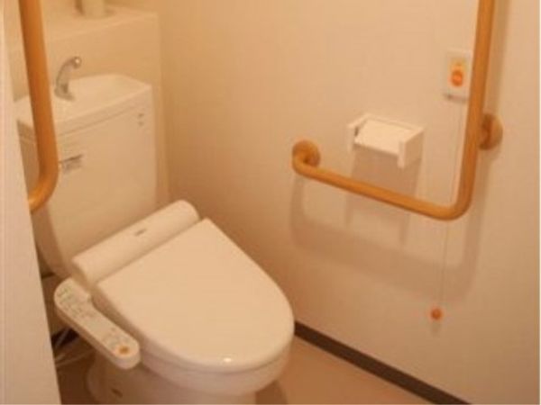 清潔なトイレの設備