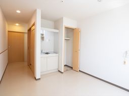 洗練された居室の一角