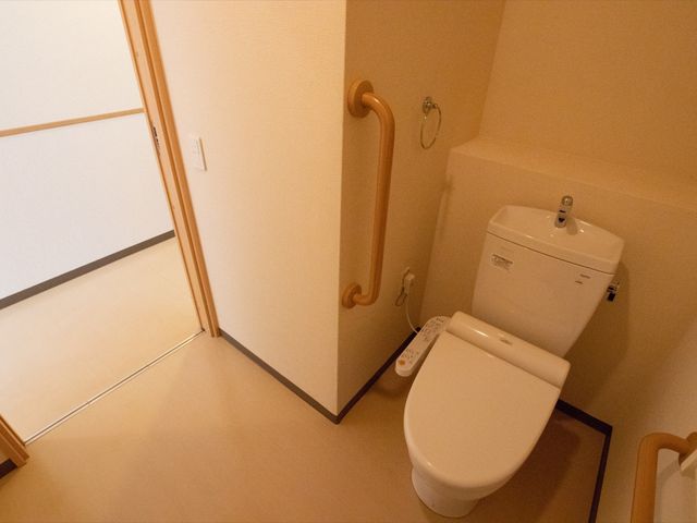 清潔で明るいトイレ