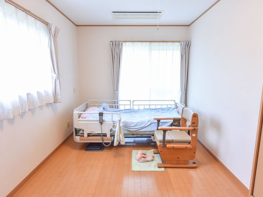 清潔な個室の居室