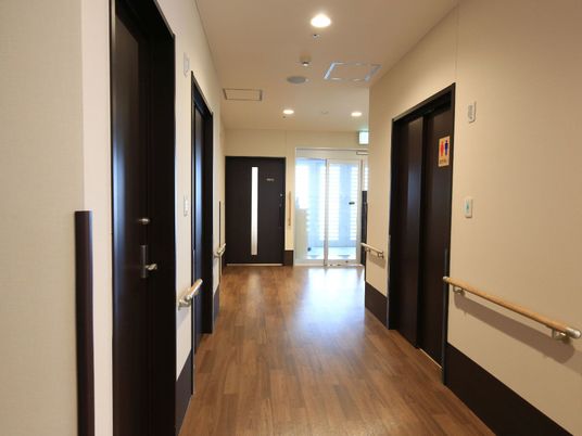 清潔な廊下の様子