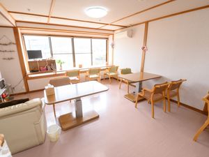 広々とした共有スペース