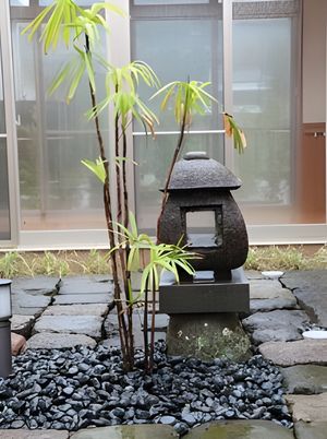 和風の小さな庭