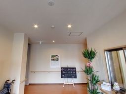 明るいエントランス