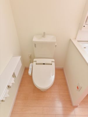 清潔感あるトイレ空間
