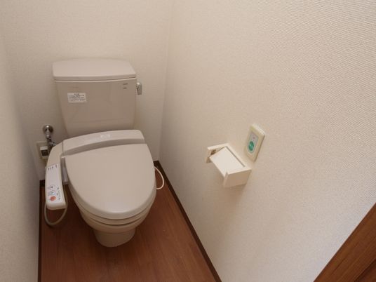 清潔なトイレ設備