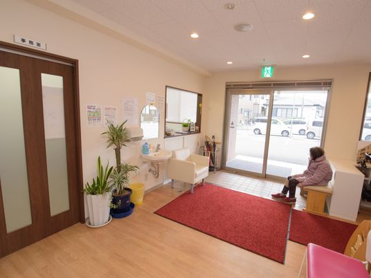 エントランスの待合室