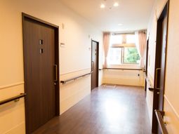 快適な廊下の景観