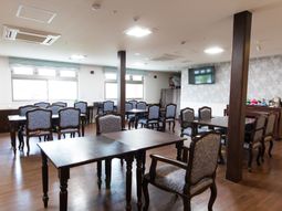 ダイニングの落ち着いた空間