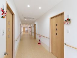 清潔な廊下の様子