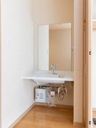 清潔な洗面スペース