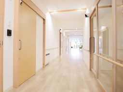 清潔な廊下の様子