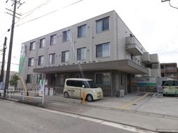 外観の建物一部示す