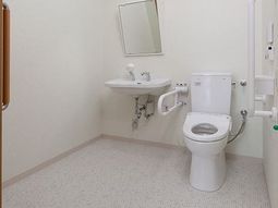 清潔感のあるトイレ空間