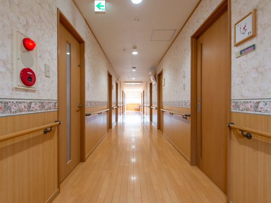 清潔な廊下の風景