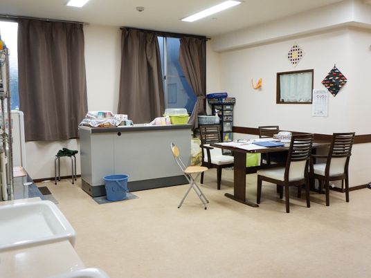 多目的スペースの一角