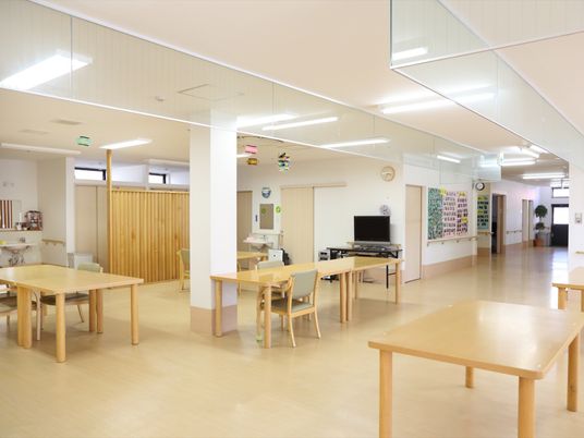 広々とした共有スペース