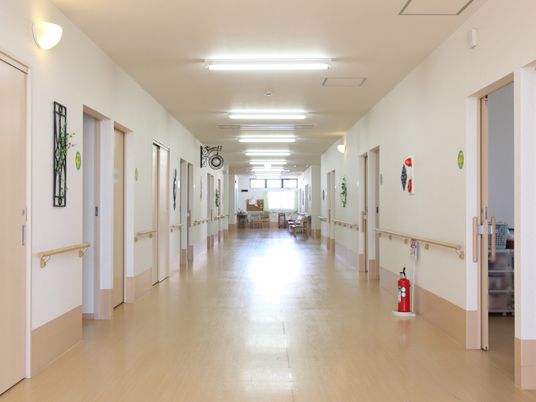 清潔感のある廊下の様子