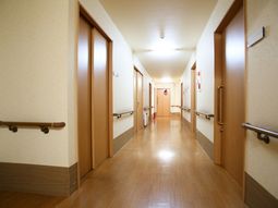 清潔感のある廊下