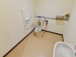 バリアフリートイレの一角