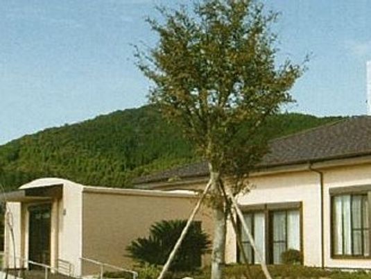 自然あふれる明るい外観