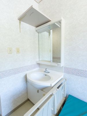 清潔な洗面台