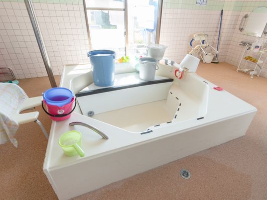 手すり付き浴槽