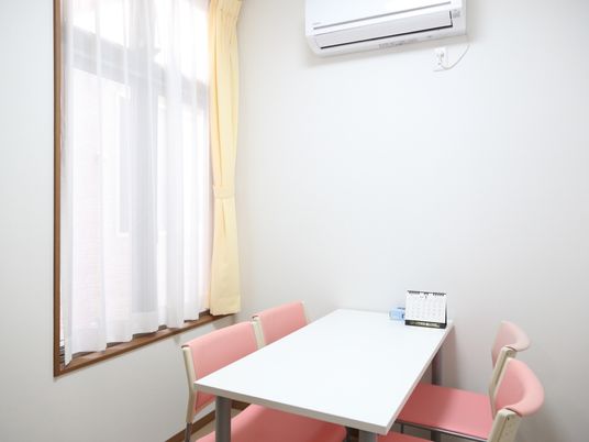 清潔な居室の一角