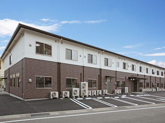 整備されたエントランス