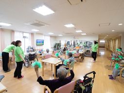 活動的な機能訓練室