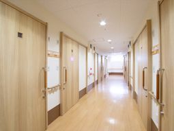 清潔感のある廊下