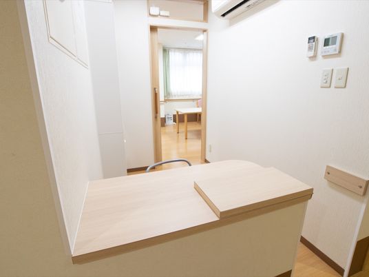 清潔な居室の一角