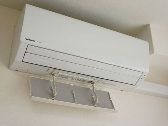 壁掛けエアコンのアップ