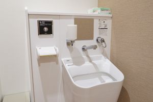 清潔な洗面台
