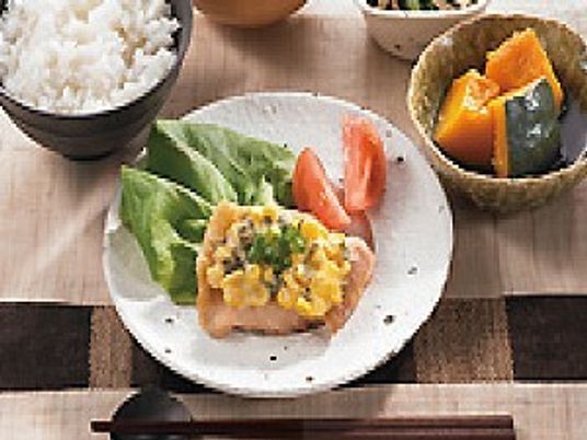 健康的な和食の一例