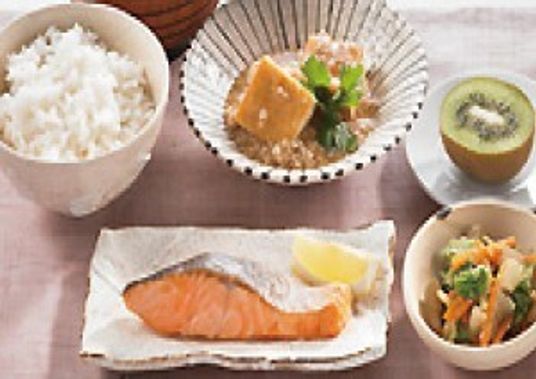 バランスの良い和食メニュー